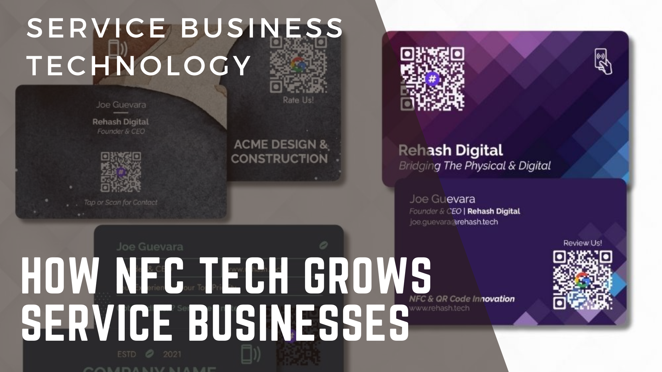 How NFC Review Cards Can Grow Your Service Business